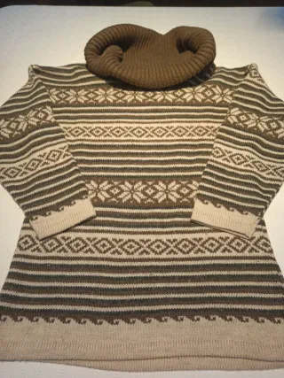 Maglione Onyx Beige e Marrone
