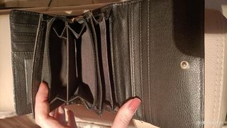 Cartera con diseño de niña y rayas estilo Anneke