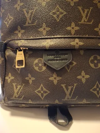 Mochila Louis Vuitton Pequeña Marrón Dorada