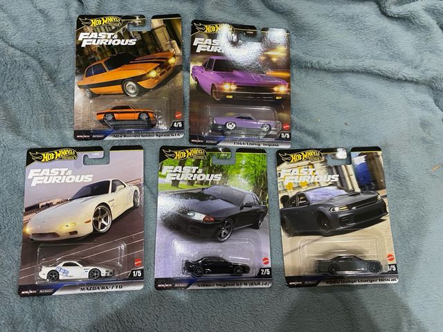 Hot Wheels Fast & Furious Colección Premium