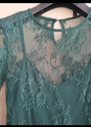 Vestito Calliope verde donna taglia S