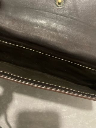 Billetera Carolina Herrera Cuero Marrón