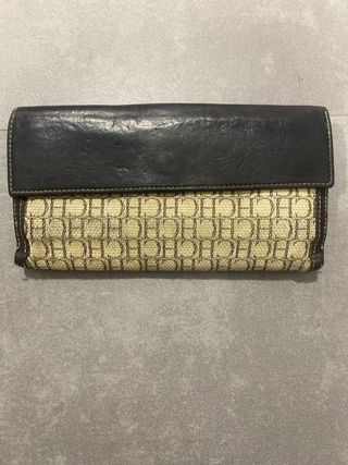 Billetera Carolina Herrera Cuero Marrón