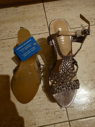 Sandalias Marypaz Tacon Mujer Talla 37