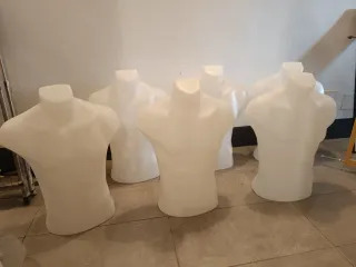 Busto o torso de maniquí de hombre