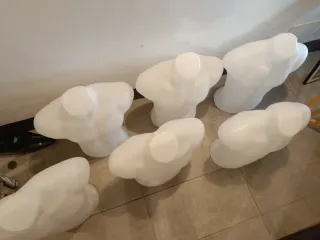 Busto o torso de maniquí de hombre