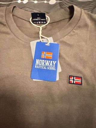 Maglia uomo maniche lunghe Norway Nautical School