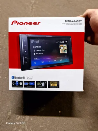 Radio 2DIN Pioneer DMH-A240BT Bluetooth