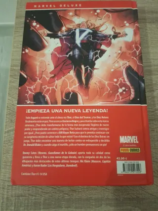 Marvel deluxe thor de donny cates 1. el rey dev...