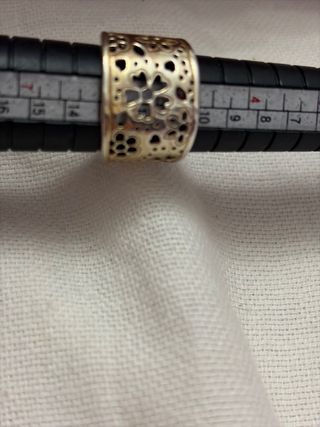 Anillo Tous Plata Vermell Ajustable