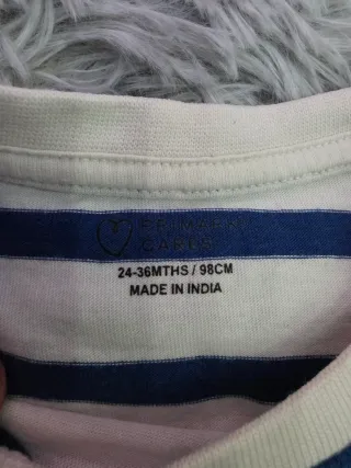 Maglietta bimbo 24-36 mesi righe