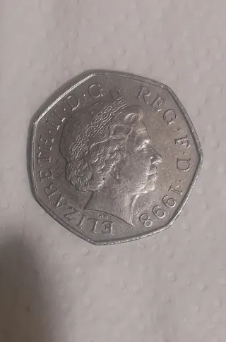 Moneda Isabel II 1998