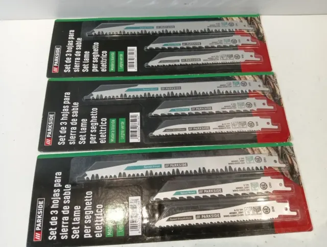 Set Hojas Sierra PARKSIDE Madera