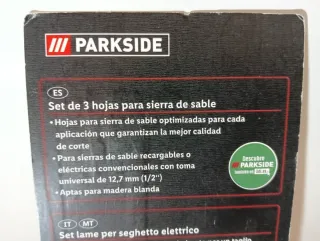 Set Hojas Sierra PARKSIDE Madera