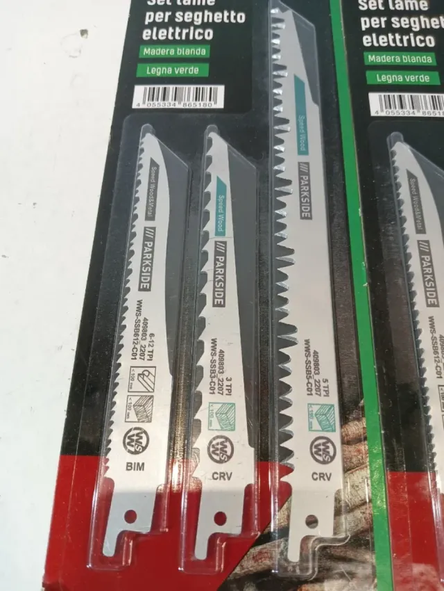 Set Hojas Sierra PARKSIDE Madera