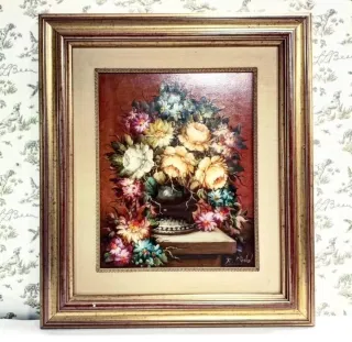 Cuadro al óleo original R Michel