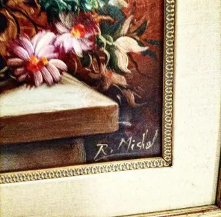 Cuadro al óleo original R Michel