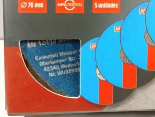 76mm Disco Mini Radial PARKSIDE Metal