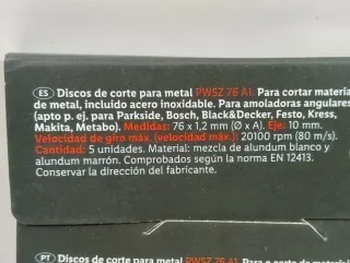 76mm Disco Mini Radial PARKSIDE Metal