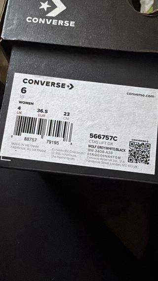 Zapatos Converse