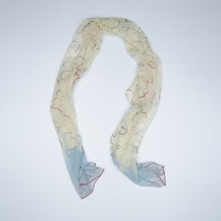 Foulard Faliero Sarti Seta e Micromodal Beige