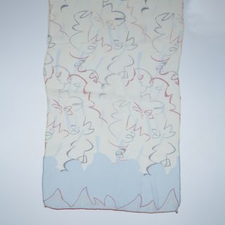 Foulard Faliero Sarti Seta e Micromodal Beige