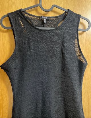 Vestido Bershka negro corto talla M
