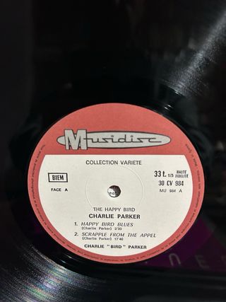 Charlie Parker The Happy Bird LP Jazz