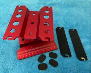 Plataforma giratoria RC 1/8 1/10 Roja