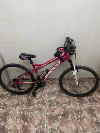 Bicicleta Montaña Rosa Megamo