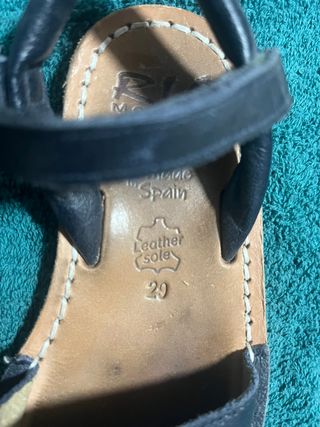 Menorquinas RIA Azul Talla 29