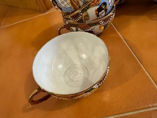 Juego de té porcelana japonesa antiguo