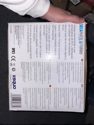 Secadora Portátil Secamatic Turbo