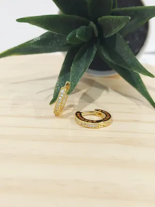 Pendientes Aro Pandora Dorados