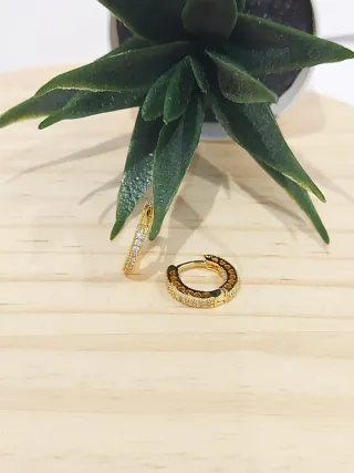 Pendientes Aro Pandora Dorados