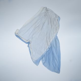 Foulard Faliero Sarti 100% Micromodal Celeste