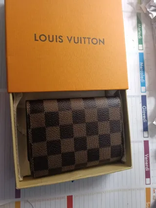 Portafoglio Louis Vuitton Damier Ebène