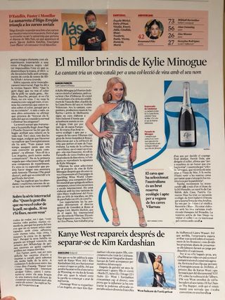Chapa Kylie Minogue x Vilarnau Edición Exclusiva
