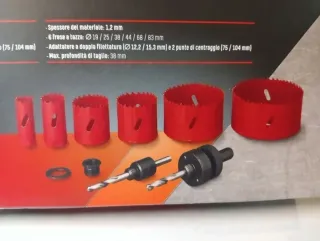 Set Coronas PARKSIDE Madera / Metal