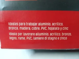 Set Coronas PARKSIDE Madera / Metal