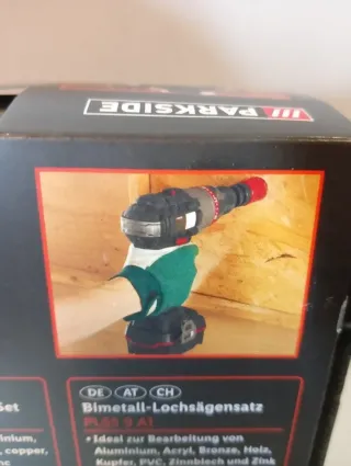 Set Coronas PARKSIDE Madera / Metal