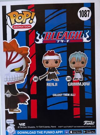 Funko Pop Ichigo 1087 Bleach Chase AAA Anime