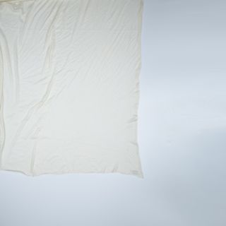 Foulard Faliero Sarti Cashmere e Seta Bianco Panna