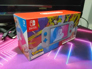 Caja remplazo Nintendo Switch Lite Pokémon Espada
