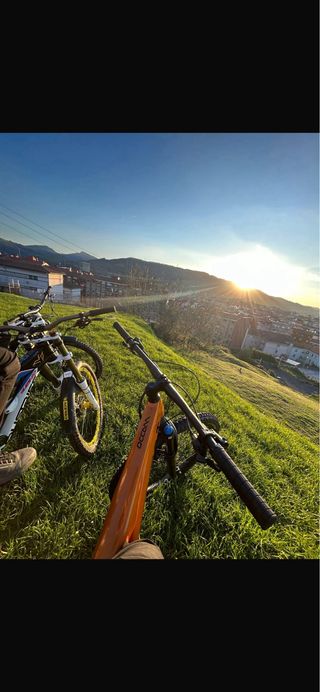 Bicicleta Orbea Naranja