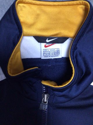 Chaqueta Nike Vintage Azul y Amarillo