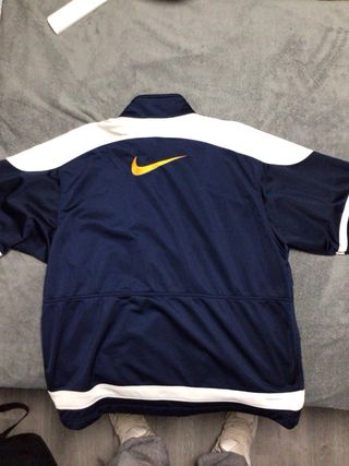 Chaqueta Nike Vintage Azul y Amarillo