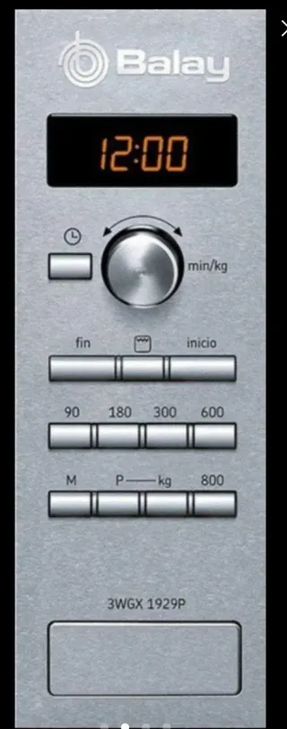 Microondas Integrable Balay 17L
