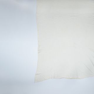 Foulard Faliero Sarti Cashmere e Seta Bianco Panna