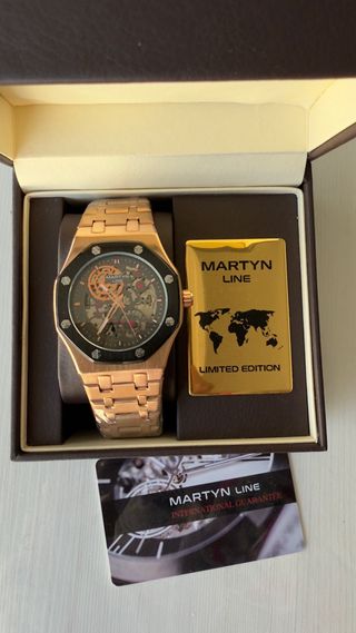 Reloj Martyn Line Edición Limitada Dorado